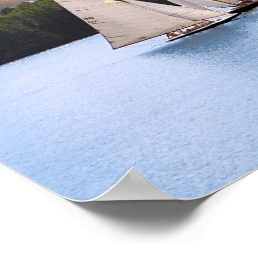 Zeilboten Poster (Hoek)