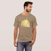 Zeilboten Race naar Fins T-shirt (Voorkant volledig)