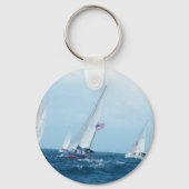 Zeilboten Sleutelhanger (Voorkant)