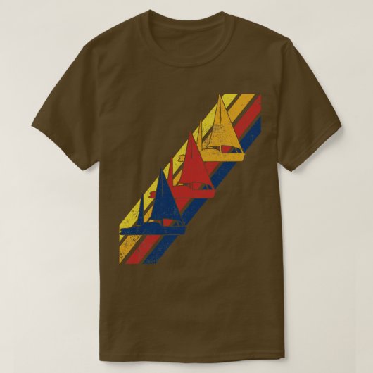 Zeilboten T-shirt (Design voorkant)