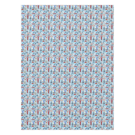 Zeilboten Tafelkleed (Voorkant)