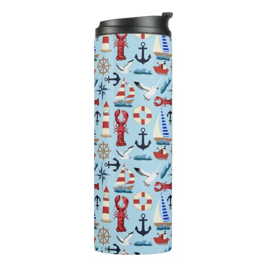 Zeilboten Thermosbeker (Gedraaid links)