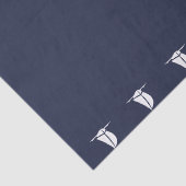 Zeilboten Tissuepapier (Detail)