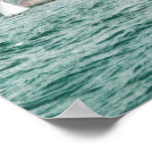 Zeilboten van Alameda BeachAlameda, CA Poster (Hoek)