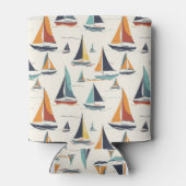 Zeilboten varen blikjeskoeler (Achterkant)