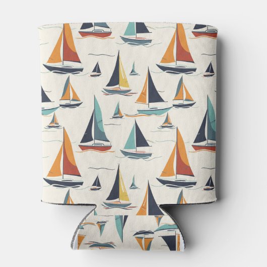 Zeilboten varen blikjeskoeler (Achterkant)