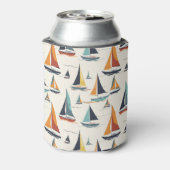 Zeilboten varen blikjeskoeler (Blikje Achterkant)