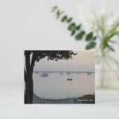 Zeilboten Wake Briefkaart (Staand voorkant)