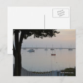 Zeilboten Wake Briefkaart (Voorkant / Achterkant)