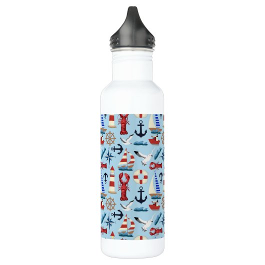 Zeilboten Waterfles (Links)