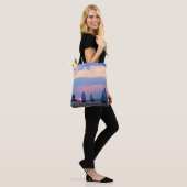 Zeilboten Zonneboten Canvas tas (Op model)