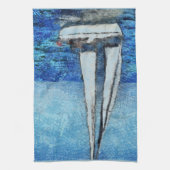 Zeilbotenschilderij Theedoek (Verticaal)