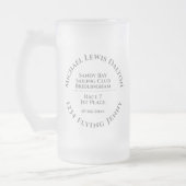 Zeilclub Trophy Mok van glasbier (Links)