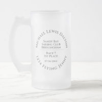 Zeilclub Trophy Mok van glasbier