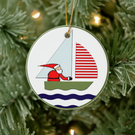 Zeilcollectie keramisch ornament (Boom)