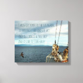 Zeilen aan de kust Zee Fever Print (Voorkant)