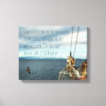 Zeilen aan de kust Zee Fever Print