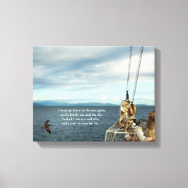 Zeilen aan de kust Zee Fever Print