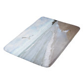 Zeilen bij de strand badmat (Gekanteld)