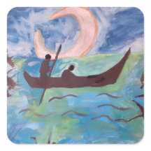 Zeilen bij maanlicht