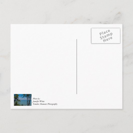 zeilen bij makreel briefkaart (Achterkant)