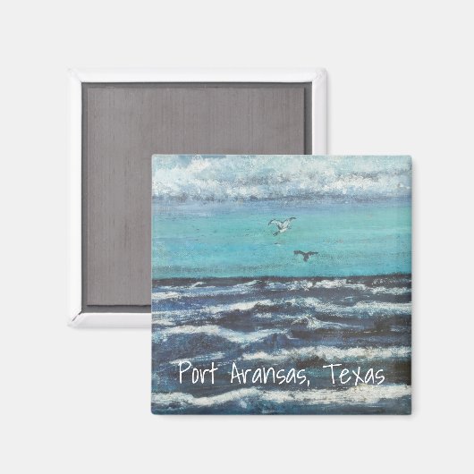 Zeilen bij Sunset Magnet (Voorkant / Achterkant)