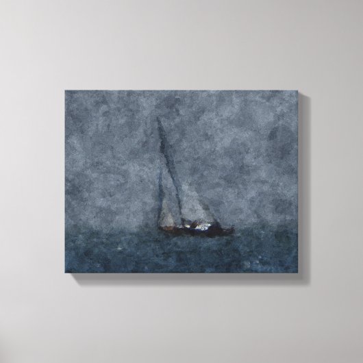 Zeilen bij Tiburon Canvas Afdruk (Voorkant)