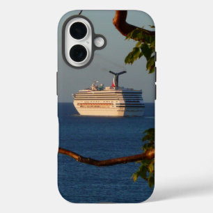 Zeilen bij zonsondergang I Cruise Vakantie iPhone 16 Hoesje