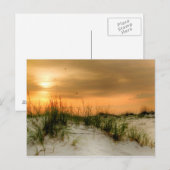 Zeilen bij zonsopgang briefkaart (Voorkant / Achterkant)