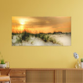 Zeilen bij zonsopgang canvas afdruk (Insitu (Woonkamer))