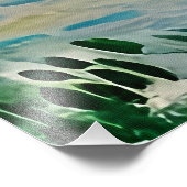 Zeilen bij zonsopgang foto afdruk (Hoek)