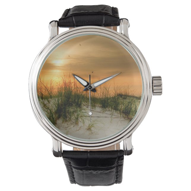 Zeilen bij zonsopgang horloge (Voorkant)