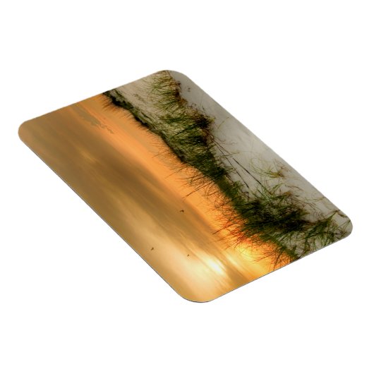 Zeilen bij zonsopgang magneet (Rechterzijde)