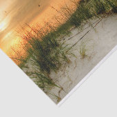 Zeilen bij zonsopgang tissuepapier (Detail)