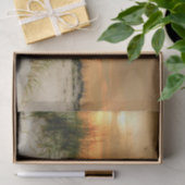 Zeilen bij zonsopgang tissuepapier (Geschenk)