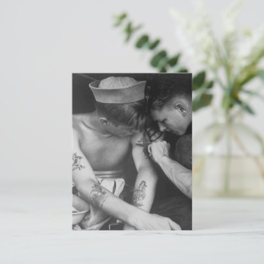 Zeilen Briefkaart (Staand voorkant)