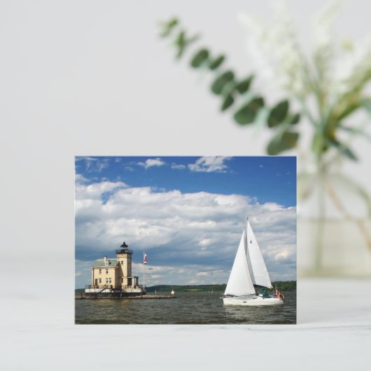 Zeilen Briefkaart (Staand voorkant)