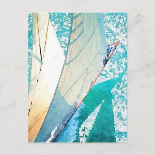 Zeilen Briefkaart (Voorkant)