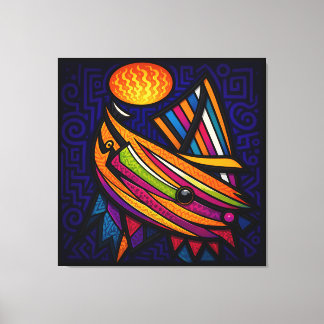 Zeilen Canvas Afdruk