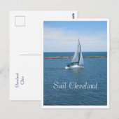 Zeilen Cleveland Briefkaart (Voorkant / Achterkant)