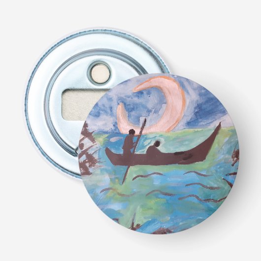 Zeilen door Moonlight Bottle Opener (Voorkant)