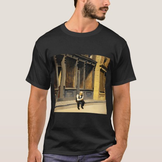 Zeilen Edward Hopper T-shirt (Voorkant)