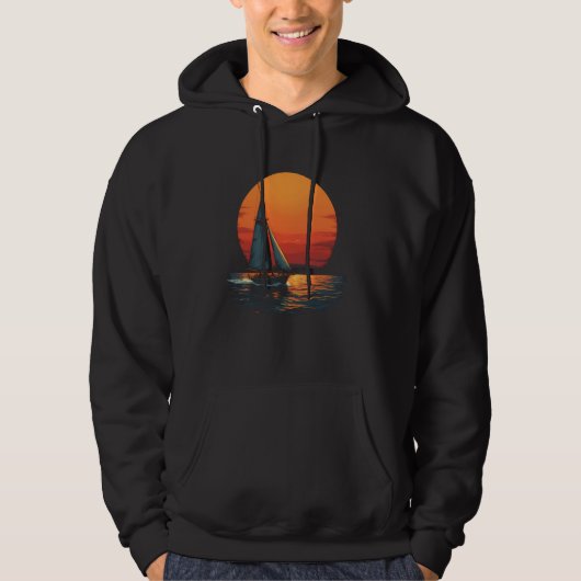 zeilen - Emotional Sunset Adventure Hoodie (Voorkant)