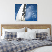 Zeilen en Rigging Canvas Afdruk (Insitu (Slaapkamer))