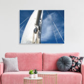 Zeilen en Rigging Canvas Afdruk (Insitu (Woonkamer))