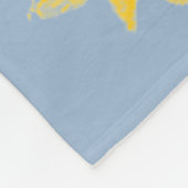 Zeilen Fleece Deken (Hoek)