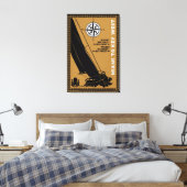 Zeilen Florida Miami Key West Canvas Afdruk (Insitu (Slaapkamer))