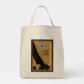 Zeilen Florida Miami Key West Tote Bag (Achterkant)