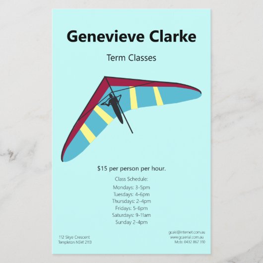 Zeilen Flyer (Voorkant)