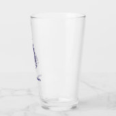 Zeilen Gepersonaliseerde Kapiteinsnaam Glas (Links)